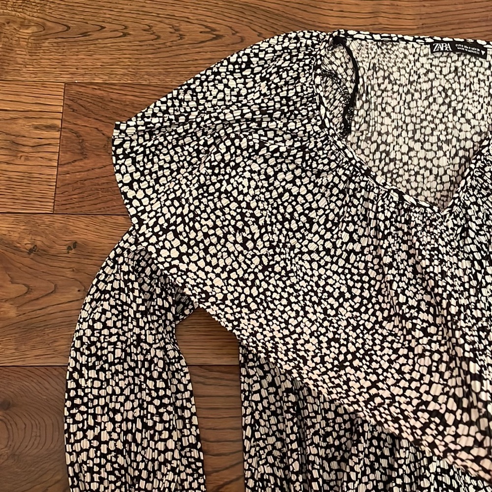 Zara patterned blouse - Picture 2 of 2